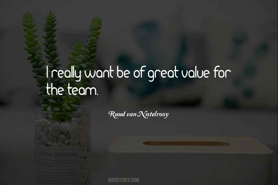 Team Value Quotes #1289464