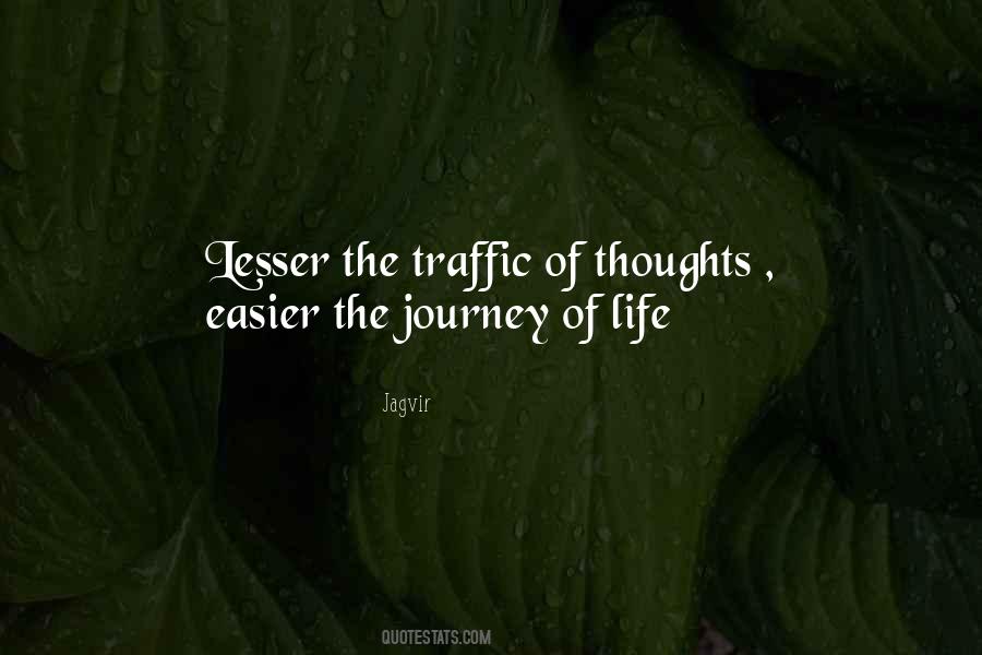 Easier Is The Journey Of Life Quotes #220857