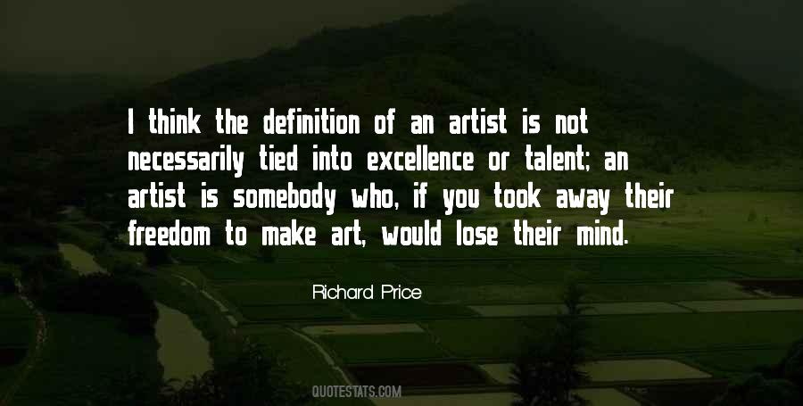Definition Of An Artist Quotes #1197961