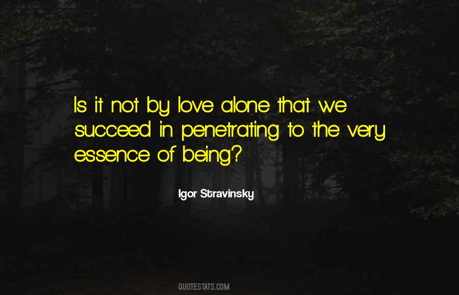 Being Alone Love Quotes #1520790