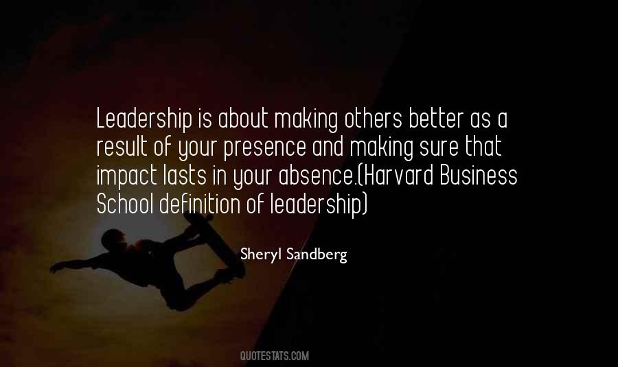 Definition Of Leadership Quotes #507639