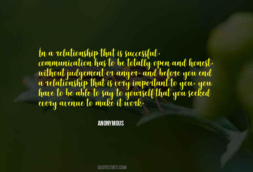 Quotes About A Successful Relationship #1088444