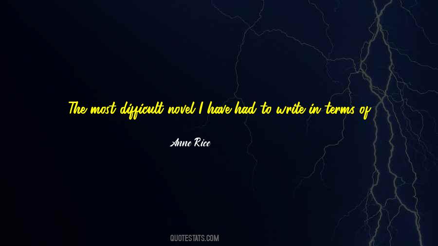 Anne Rice Vampire Quotes #1126573