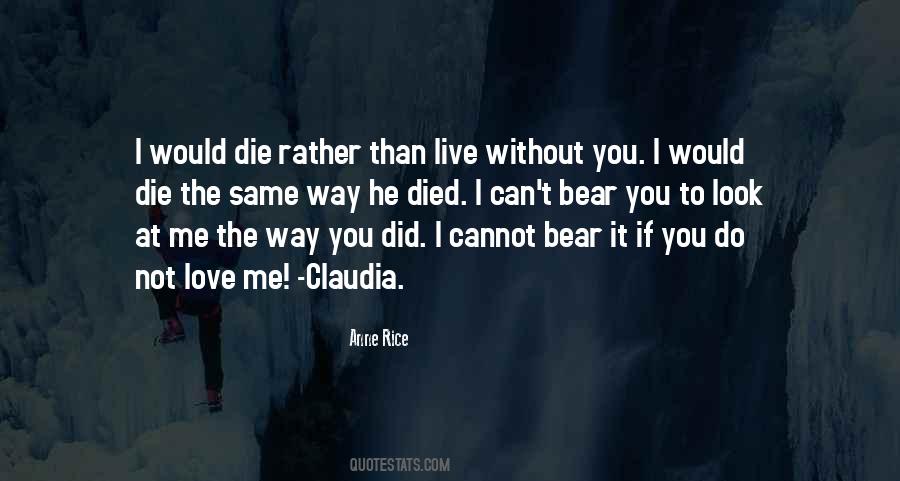 Anne Rice Vampire Quotes #1460530