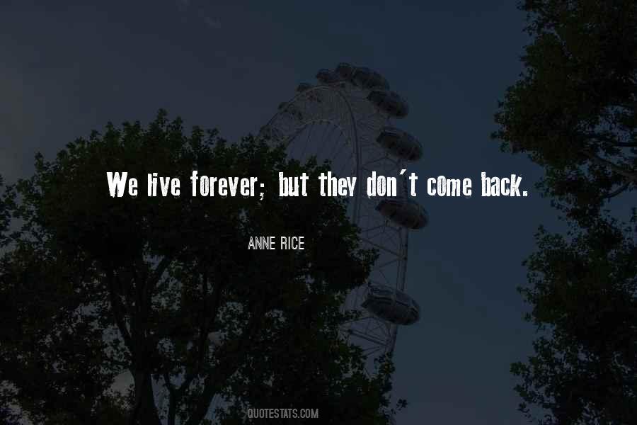 Anne Rice Vampire Quotes #1813678