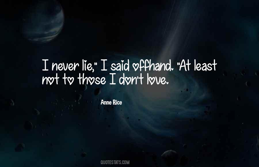 Anne Rice Vampire Quotes #722048