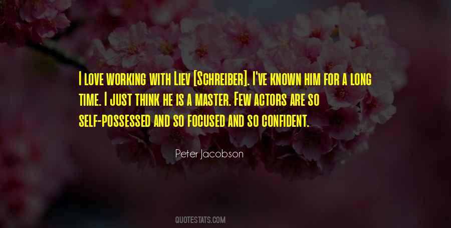Just Love Him Quotes #119767