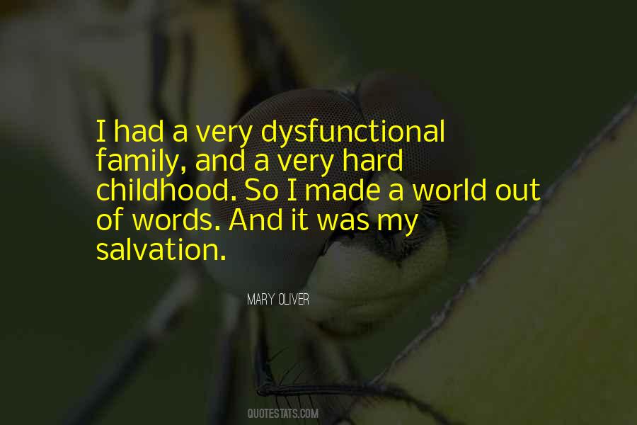 Quotes About A Hard Childhood #1830300