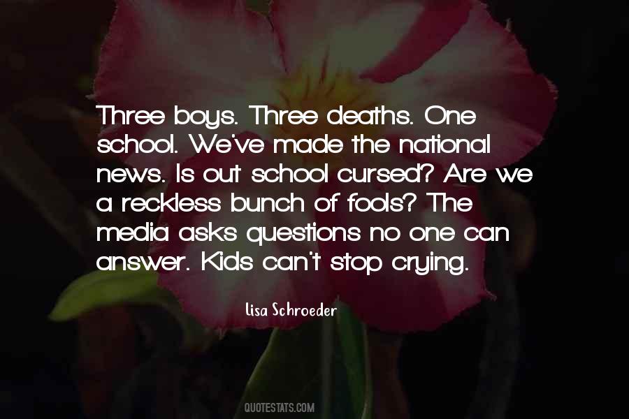 Three Deaths Quotes #1223403