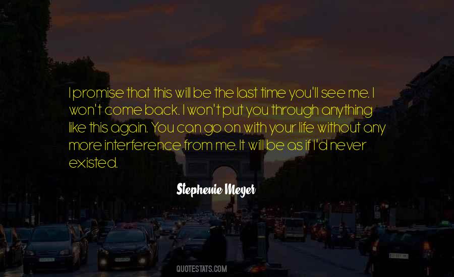 If You Come Back Quotes #793769