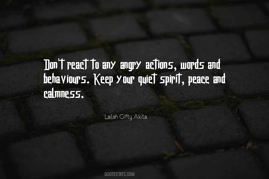 Peace Quiet Quotes #686599