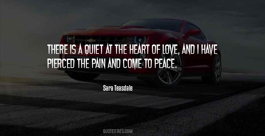 Peace Quiet Quotes #743507