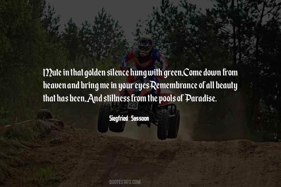 Silence And Stillness Quotes #1652997
