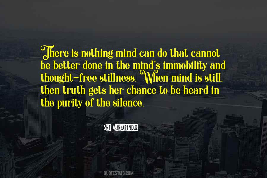 Silence And Stillness Quotes #982058