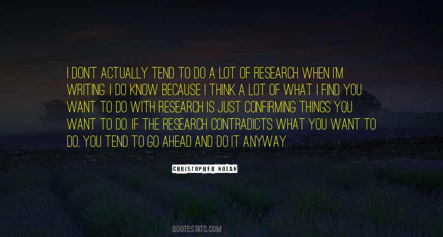 To Think Ahead Quotes #1721151