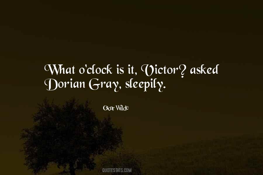 Dorian Gray Oscar Wilde Quotes #103707