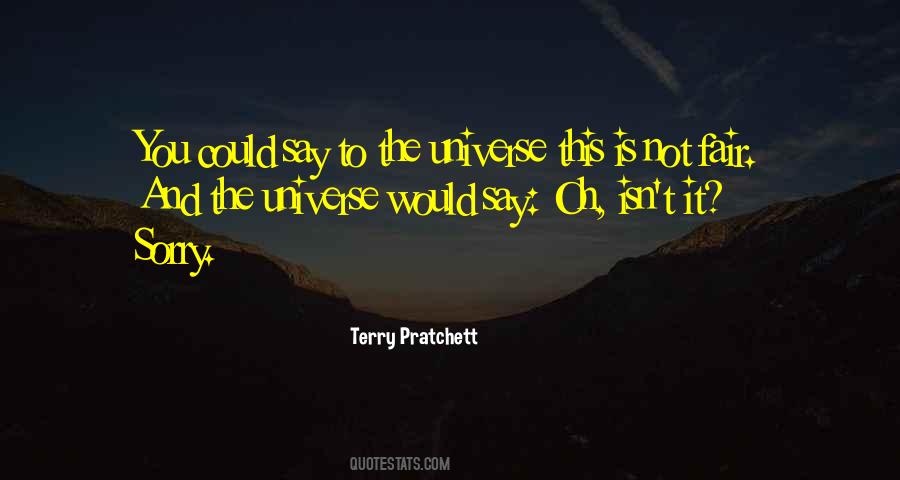 Sorry Life Quotes #1306039