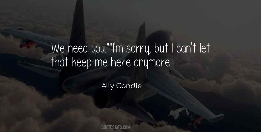 Sorry Life Quotes #1443776