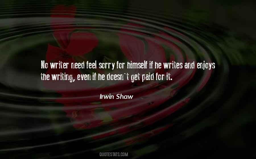 Sorry Life Quotes #362594