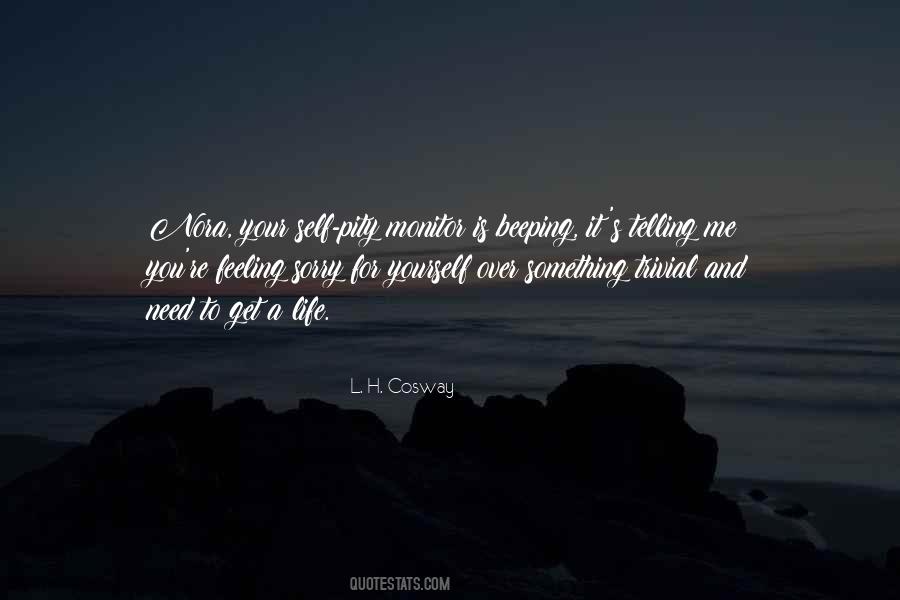 Sorry Life Quotes #428860