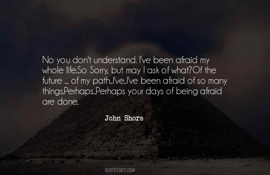 Sorry Life Quotes #431468