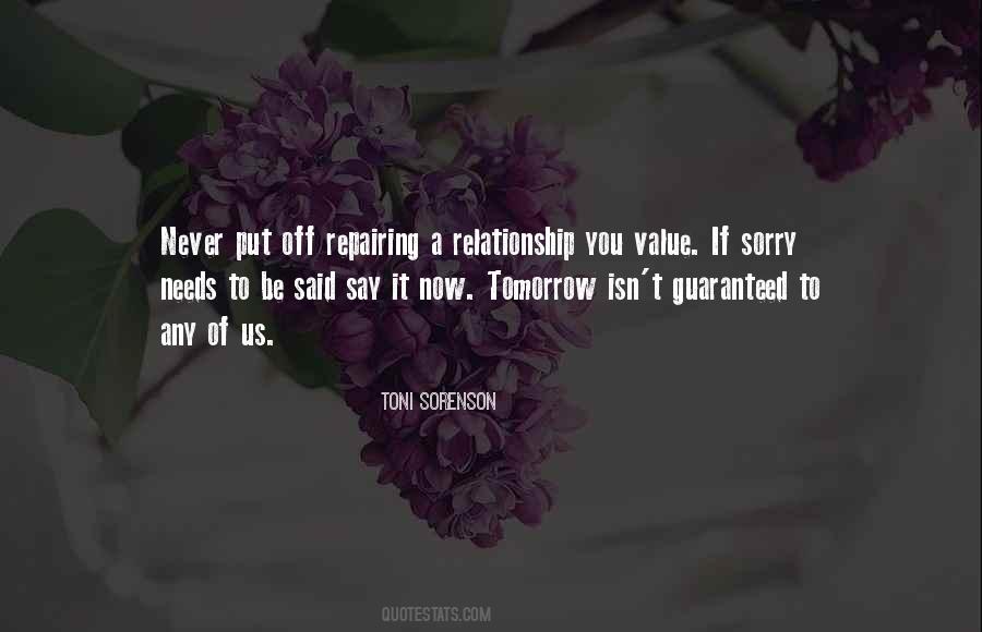 Sorry Life Quotes #625634