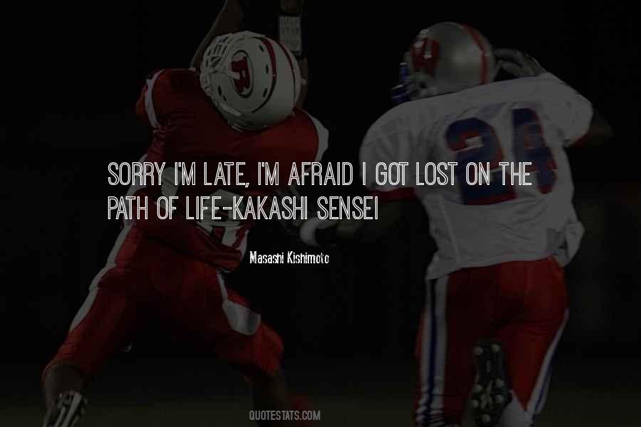 Sorry Life Quotes #72078