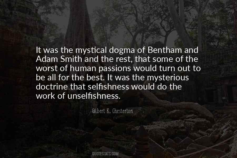 Best Bentham Quotes #1027604