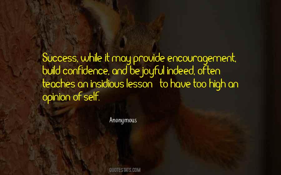 Build My Confidence Quotes #348851