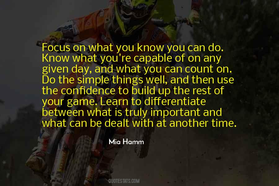 Build My Confidence Quotes #709783