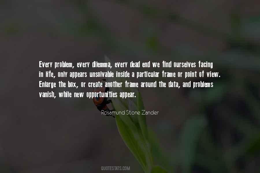 Problems As Opportunities Quotes #1040257