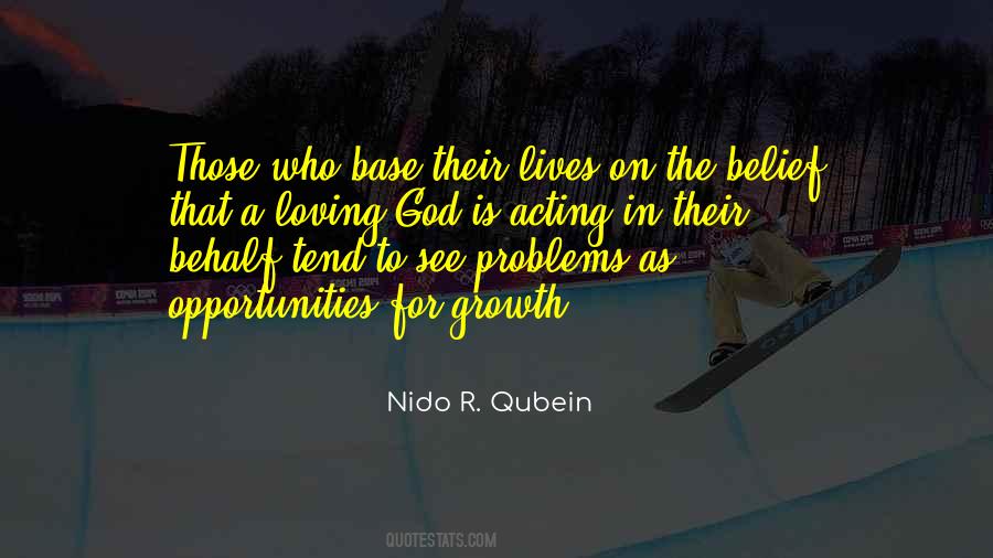 Problems As Opportunities Quotes #293354