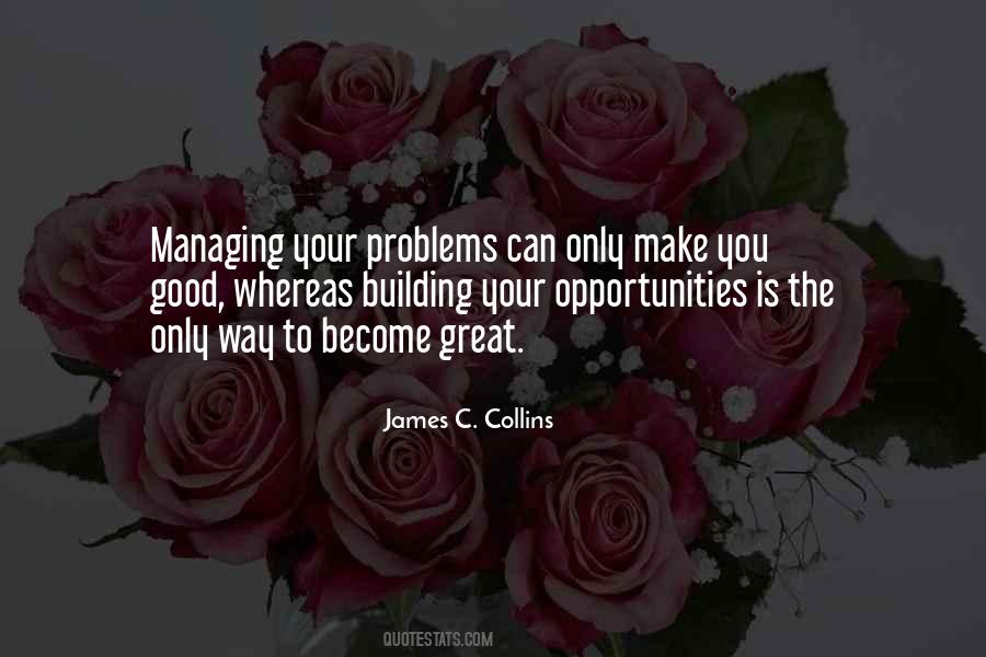 Problems As Opportunities Quotes #355373