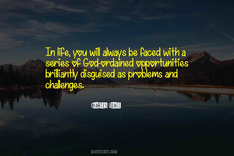 Problems As Opportunities Quotes #893046