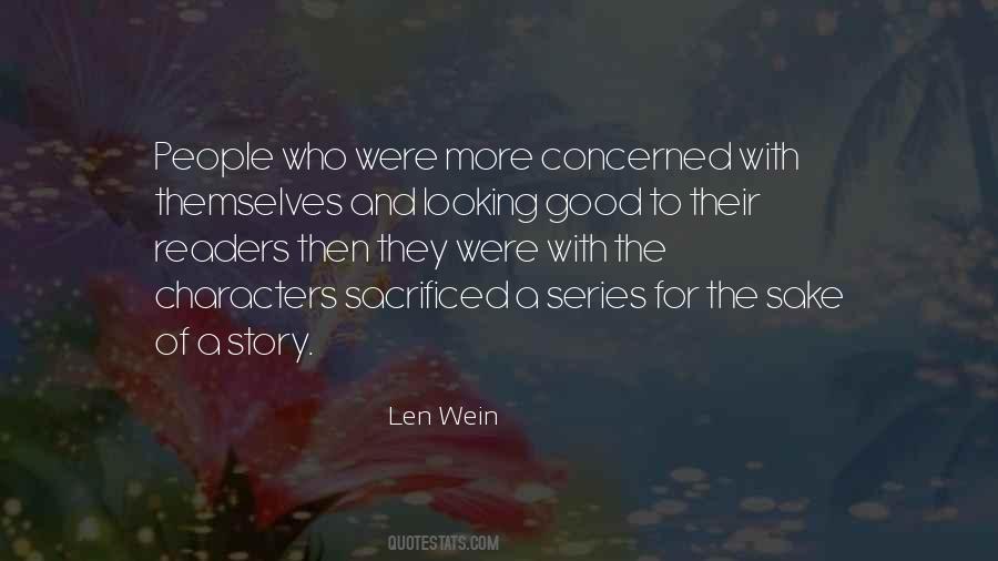 Quotes About Good Series #283198