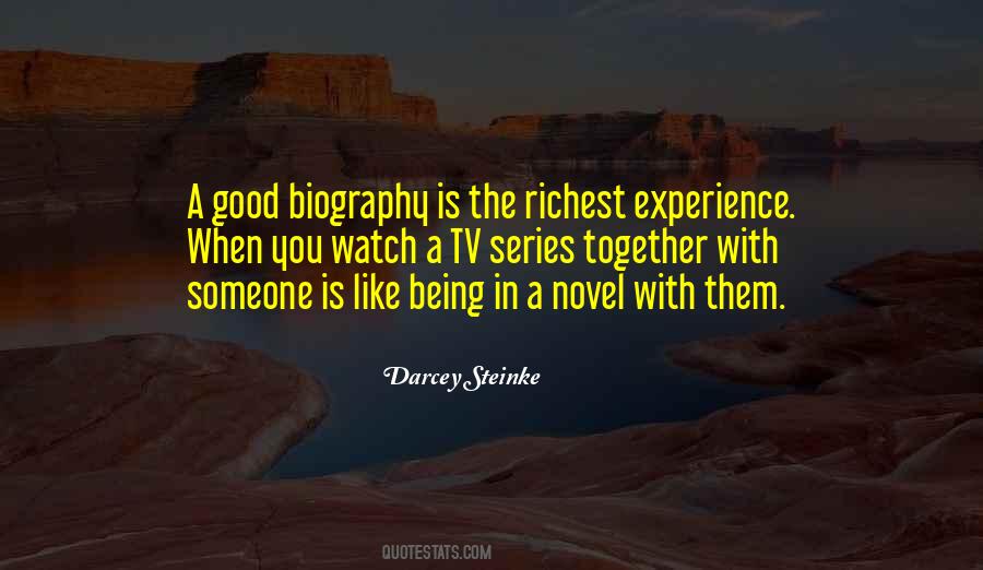 Quotes About Good Series #285423