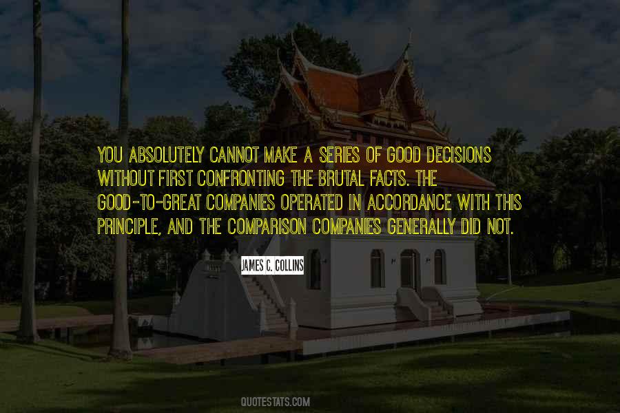Quotes About Good Series #706835