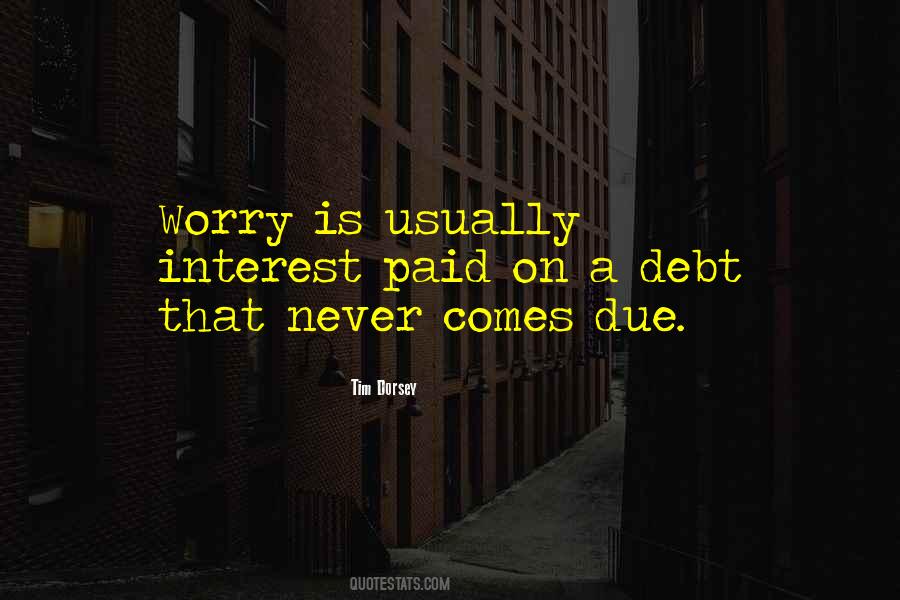 No More Worry Quotes #20713