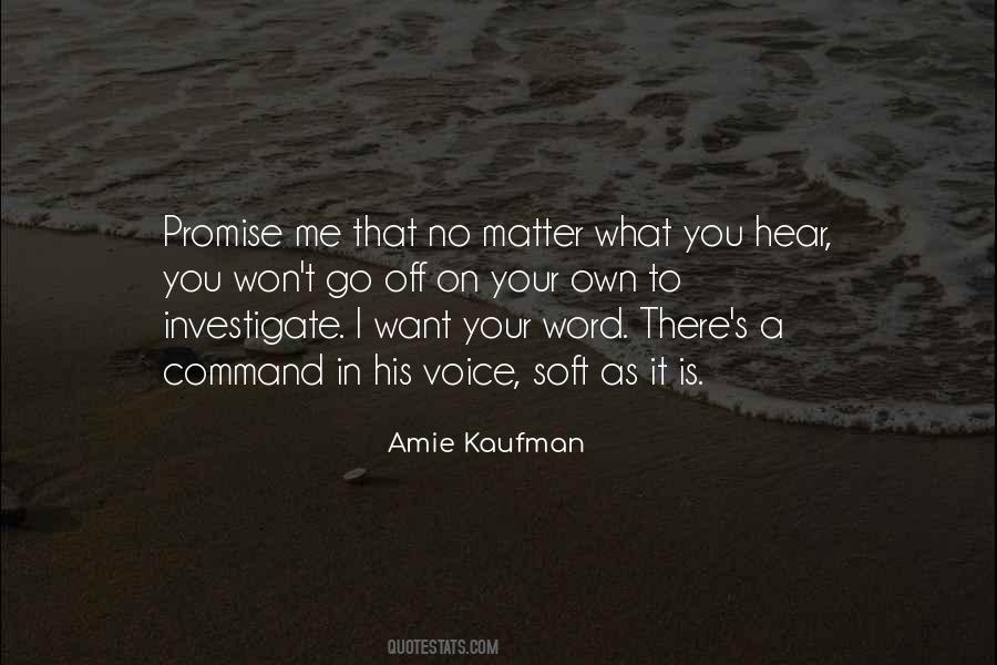 On A Promise Quotes #151163