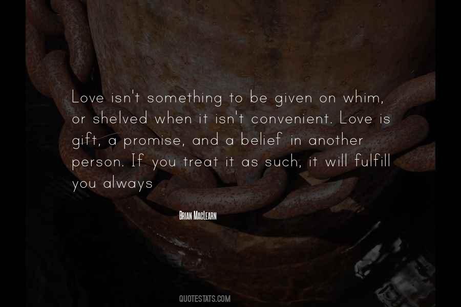 On A Promise Quotes #412823