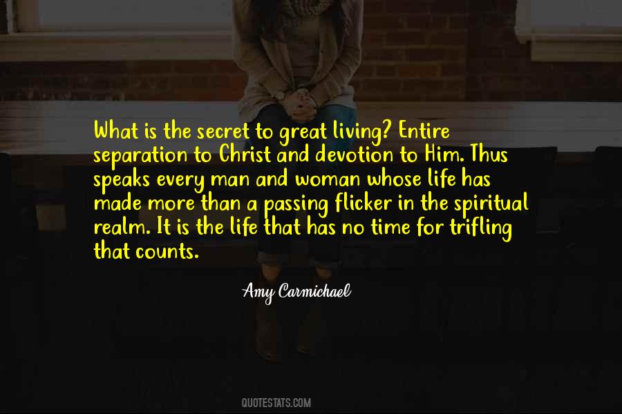 Living A Spiritual Life Quotes #1014649