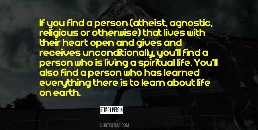 Living A Spiritual Life Quotes #1382971
