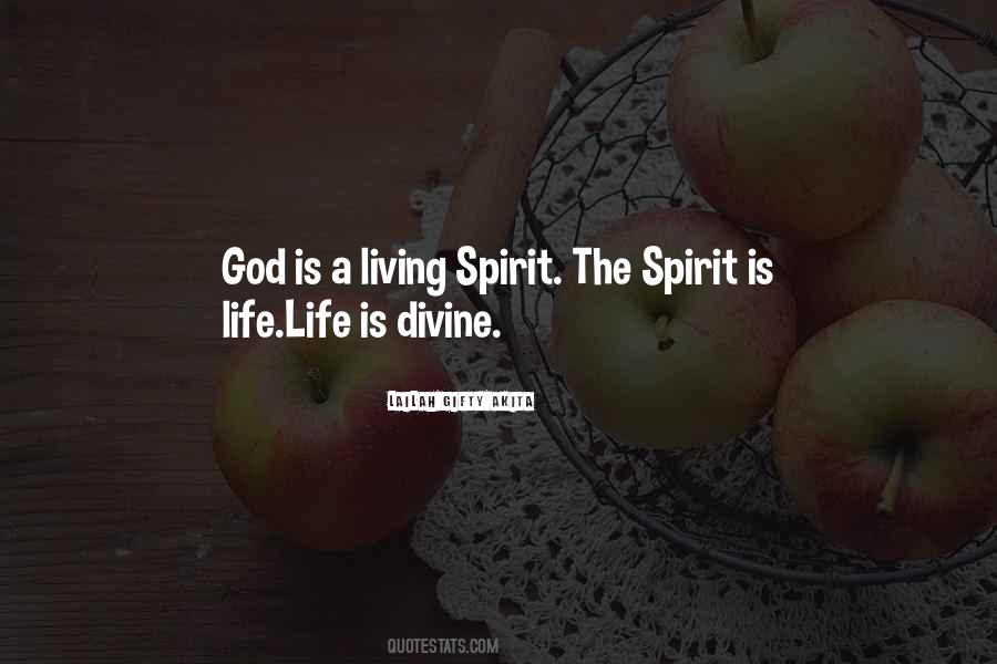 Living A Spiritual Life Quotes #1475146