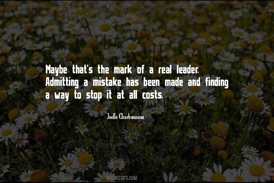 Been A Leader Quotes #1843295