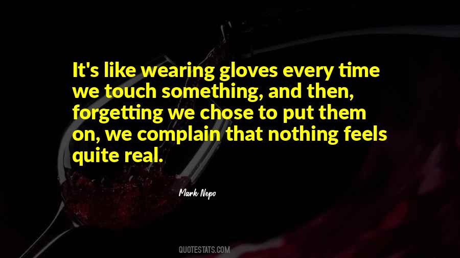 We Touch Quotes #1599748