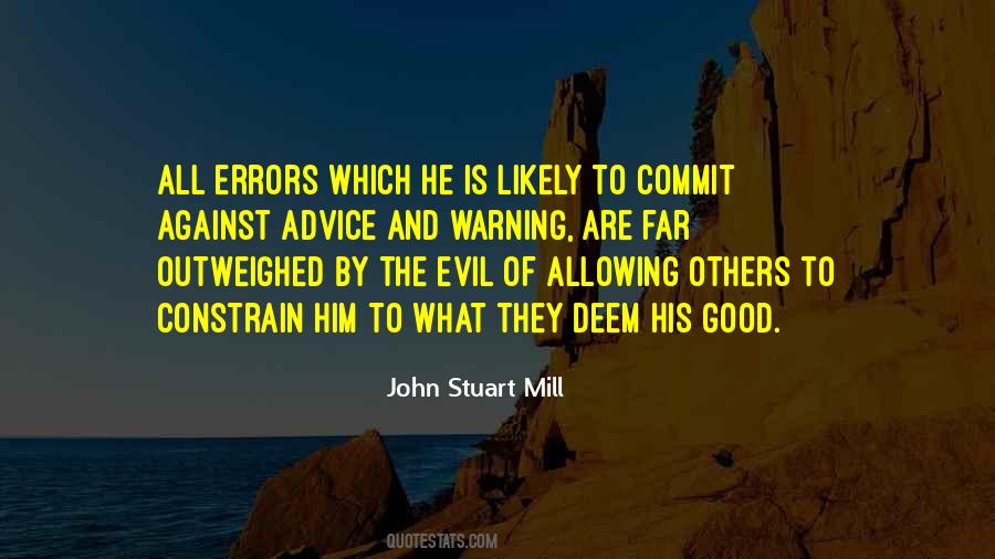 Quotes About What Evil Is #932560