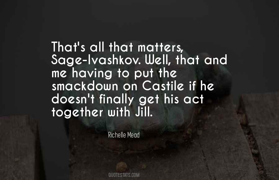 Quotes About Jill #1357165