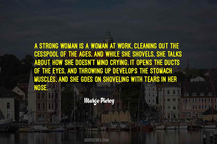 A Woman Is Strong Quotes #1009689