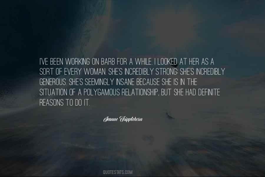 A Woman Is Strong Quotes #1046384