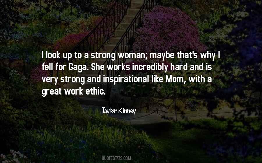 A Woman Is Strong Quotes #1193760